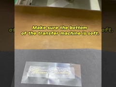 Comment presser à chaud les étiquettes de transfert TPU?