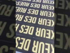 impression silicone sur sangle