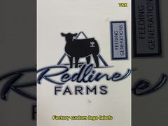 étiquette de transfert de chaleur tpu