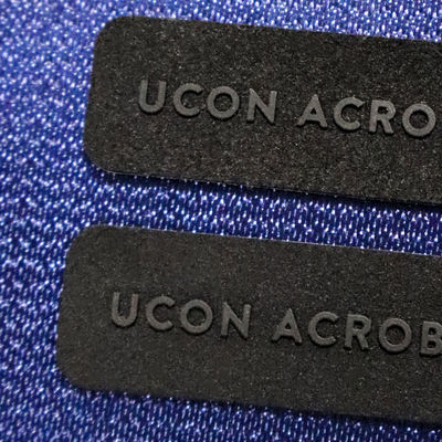 Manufacturer Custom Label Silicone Embossed 3D Logo Heat Transfer Label Rubber Logo for Clothing Labels