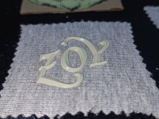 3D Custom Logo Washable Silicone Heat Transfer Label for Clothing and Accessories