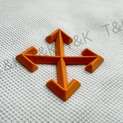 le transfert de chaleur fait sur commande du silicone 3D marque l'anti glissement conception libre