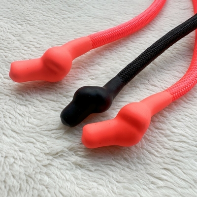 Sports Polyester cordons de cordons de traction vêtements tête en silicone tressée 5mm-8mm