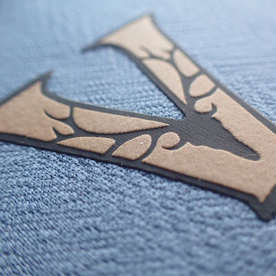 Fer mou sur des labels de transfert de chaleur de silicone de 0.9mm