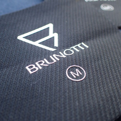 Écran augmenté de Logo Canvas 3cm imprimant des labels d'habillement