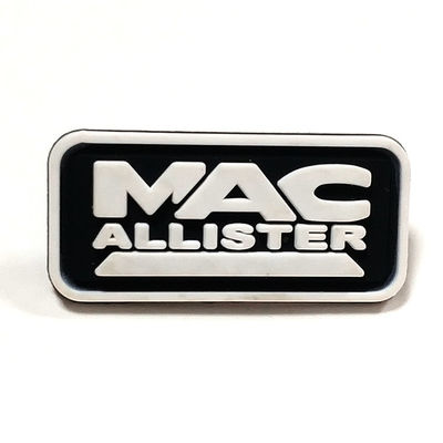 Insignes en caoutchouc faits sur commande de PVC de Logo Clothing Woven Patches 3D
