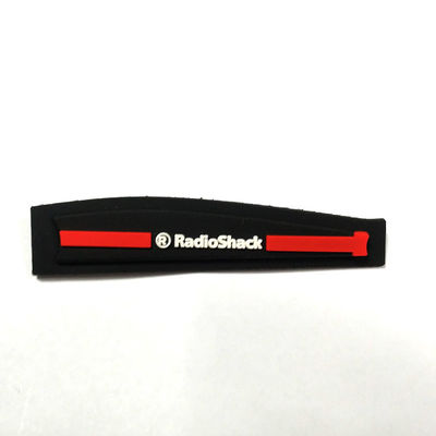 Insigne de silicone de la décoration 3D Logo Rubber Clothing Labels Plastic pour le T-shirt